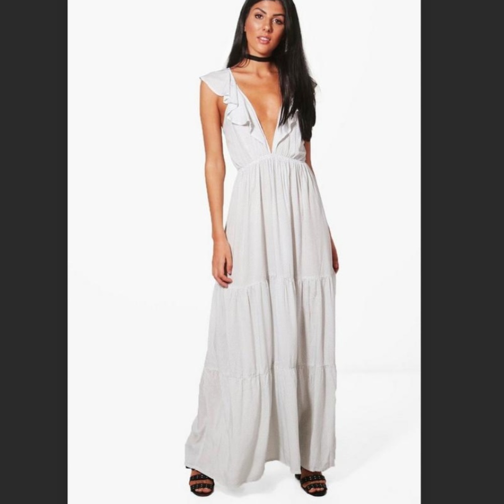 Ruffle Maxi Dress